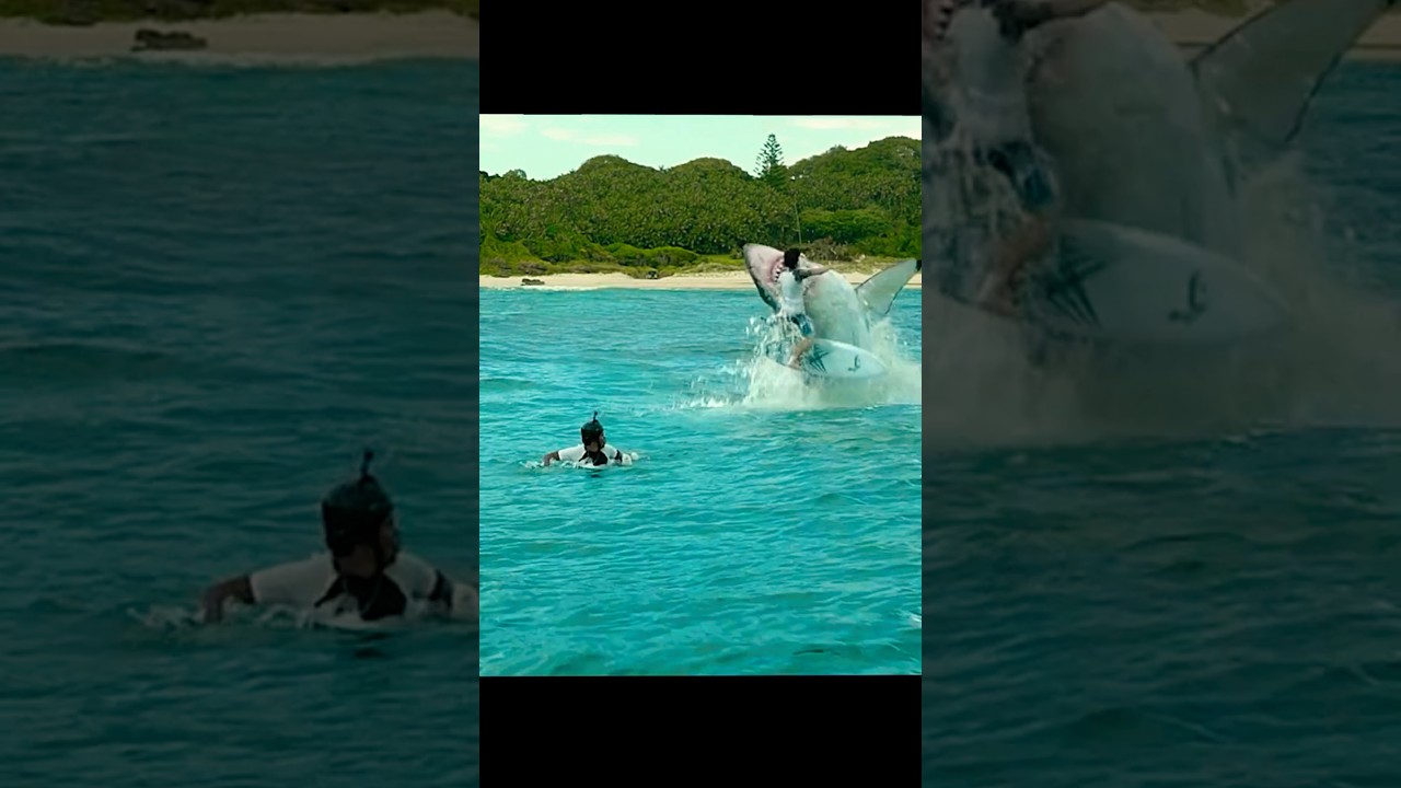 A Great White Shark Attacked and Ate two surfers 😱🫣 