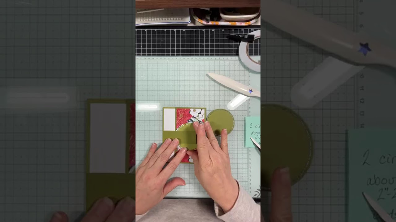 Fancy Fold Card - Hinge fold card