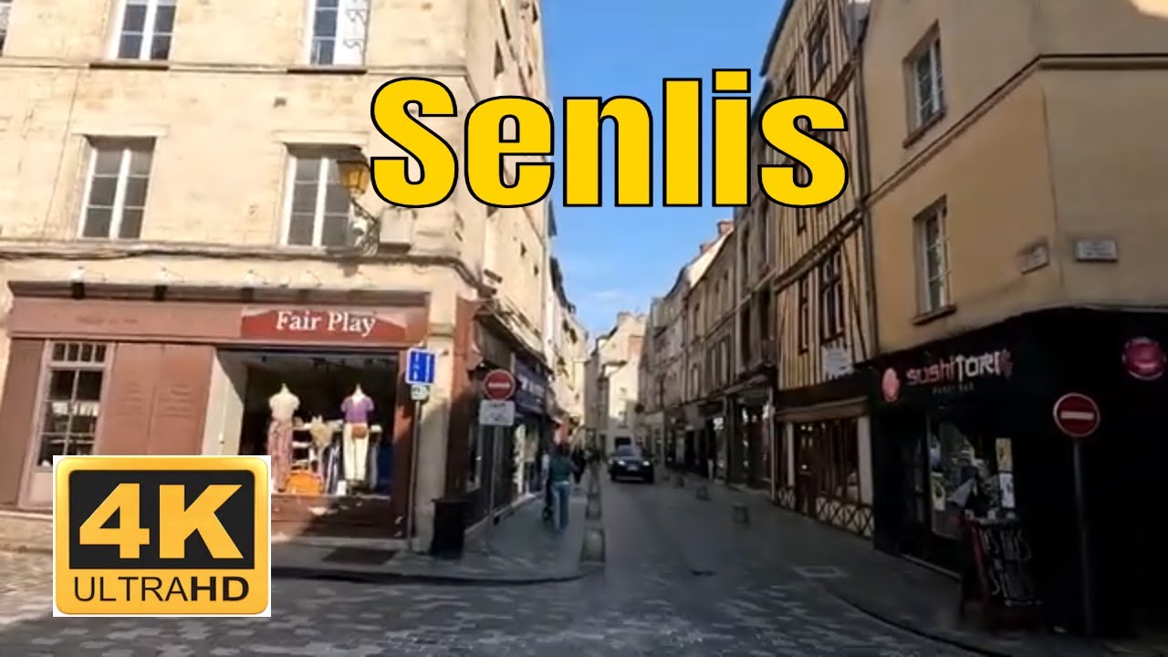 Senlis 4K- Driving- French region