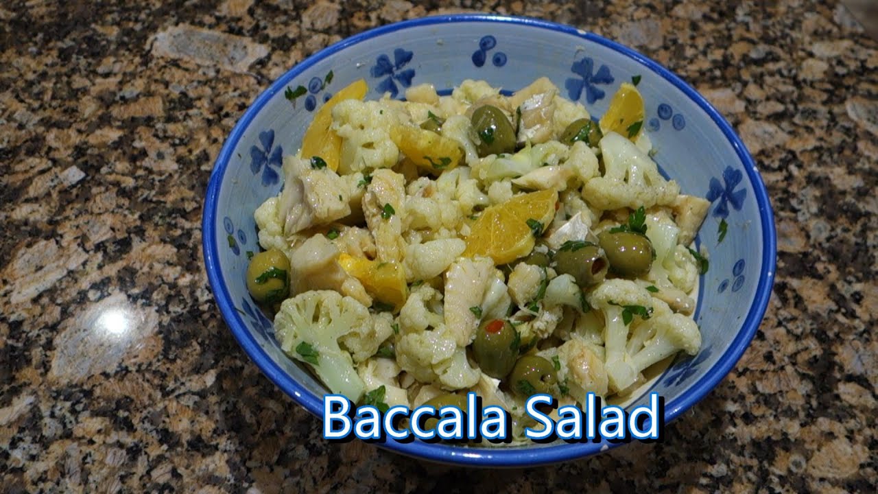 Italian Grandma Makes Baccala Salad (Dried Cod)