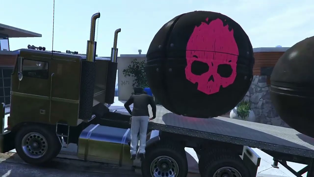 Franklin Blowing Up His Own House In GTA 5 | Shinchan In GTA 5 | Vishnu Gta