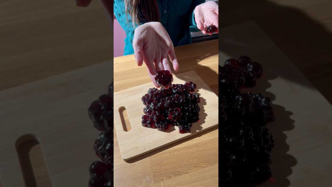 Chill Cherry Gummies Recipe, learn to make your own &ldquo;jello gummy&rdquo; bites