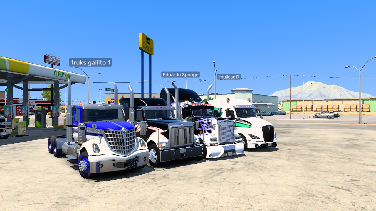 American Truck Simulator EN CONVOY RUTA EN MEXCO  /V1.57 #atsmods