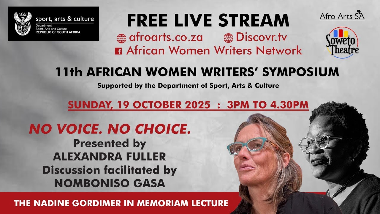 11th AFRICAN WOMEN WRITERS' SYMPOSIUM - THE NADINE GORDIMER IN MEMORIAM LECTURE