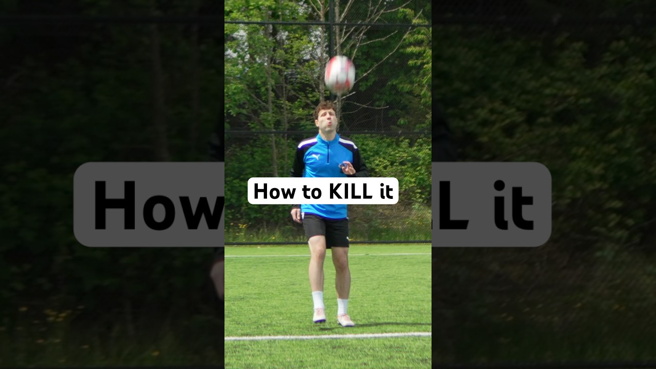 Can You MASTER Your FIRST TOUCH and Stop ANY Aerial Ball? #football