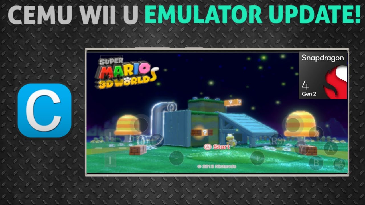 🔥Play Wii U Games on Any Android! - New Cemu Emulator v0.3 Update | Full Setup & Settings