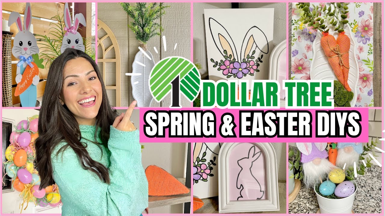 Exciting 2025 Easter & Spring Dollar Tree DIY Projects! 🌸🐰