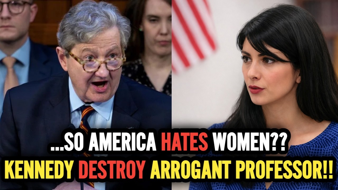 Sen. Kennedy Makes Mincemeat of Arrogant College Professor using Her Own Words at Hearing.