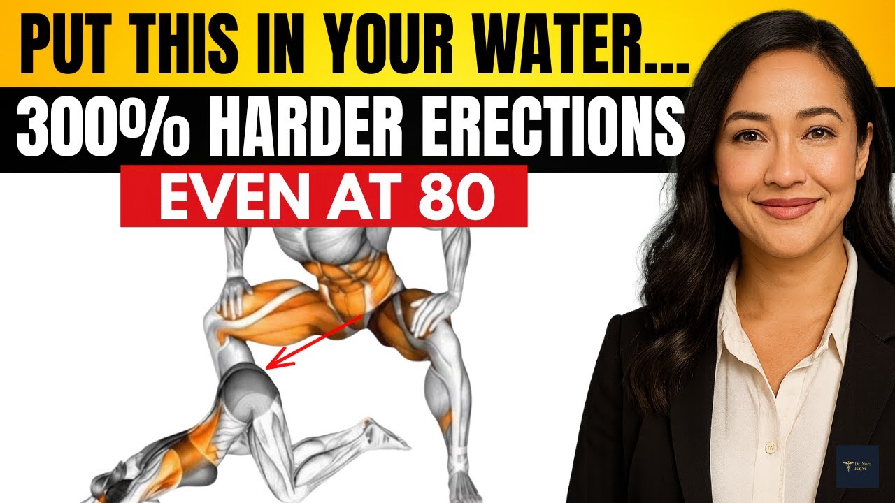 Men Over 50: STOP Drinking Plain Water! Add THIS for Max Nitric Oxide and Rock-Solid Circulation!