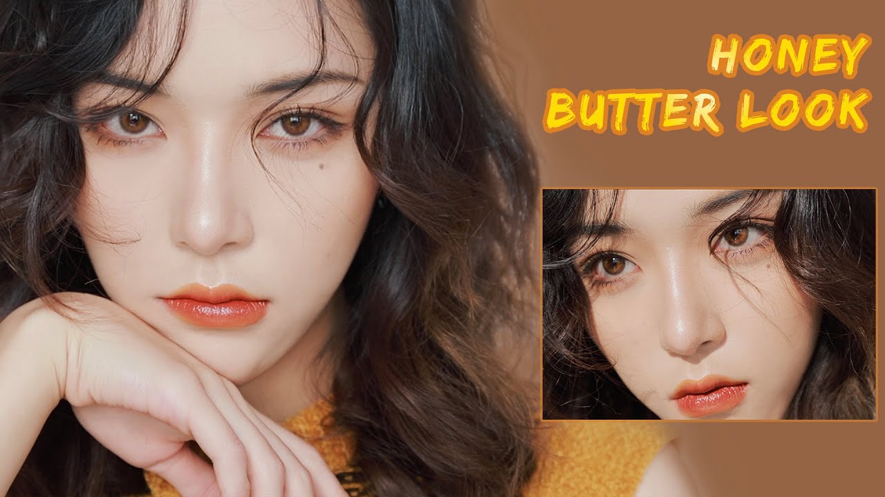 【秋冬新尝试】橘色系蜂蜜黄油妆容 Caramel Brown Makeup Tutorial [仇仇-qiuqiu]