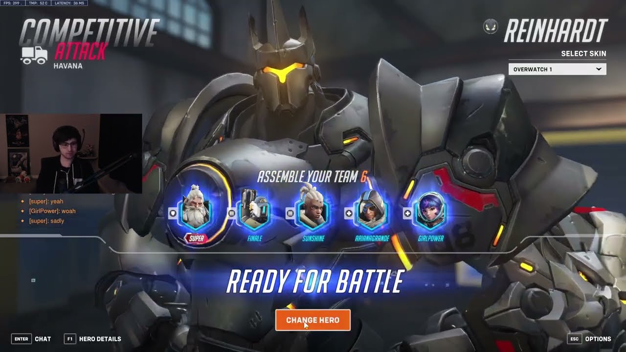 27K DMG! SUPER REINHARDT GOD OVERWATCH 2 GAMEPLAY SEASON 13 TOP 500