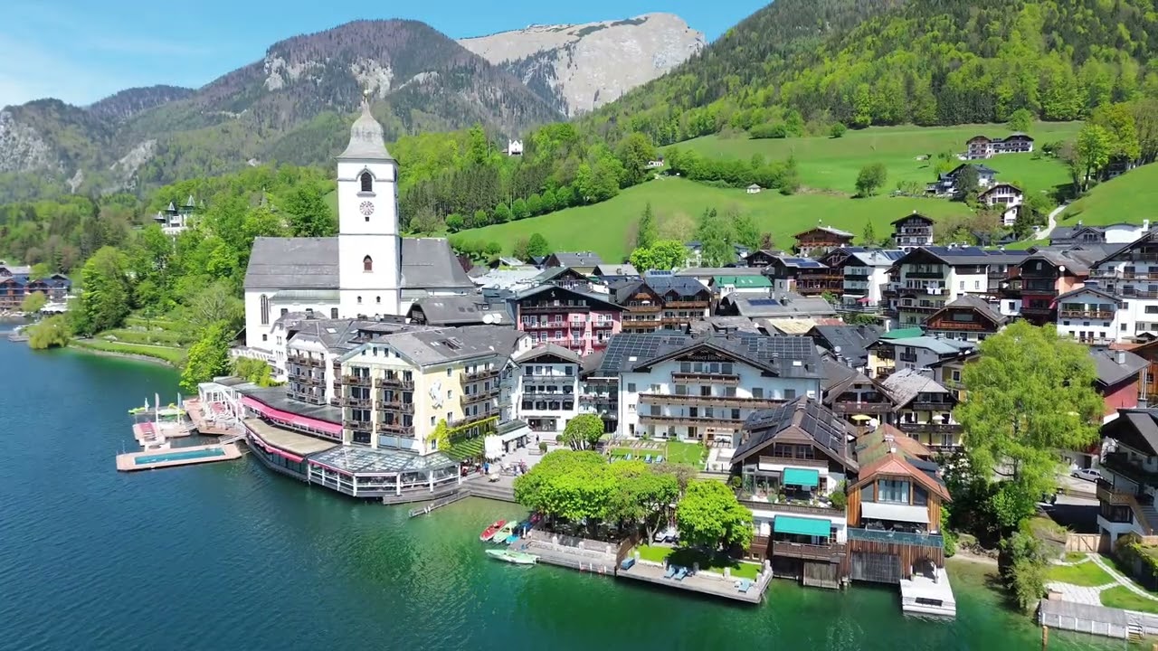 Wolfgangsee Strobl, St. Wolfgang und St. Gilgen (Österreich)