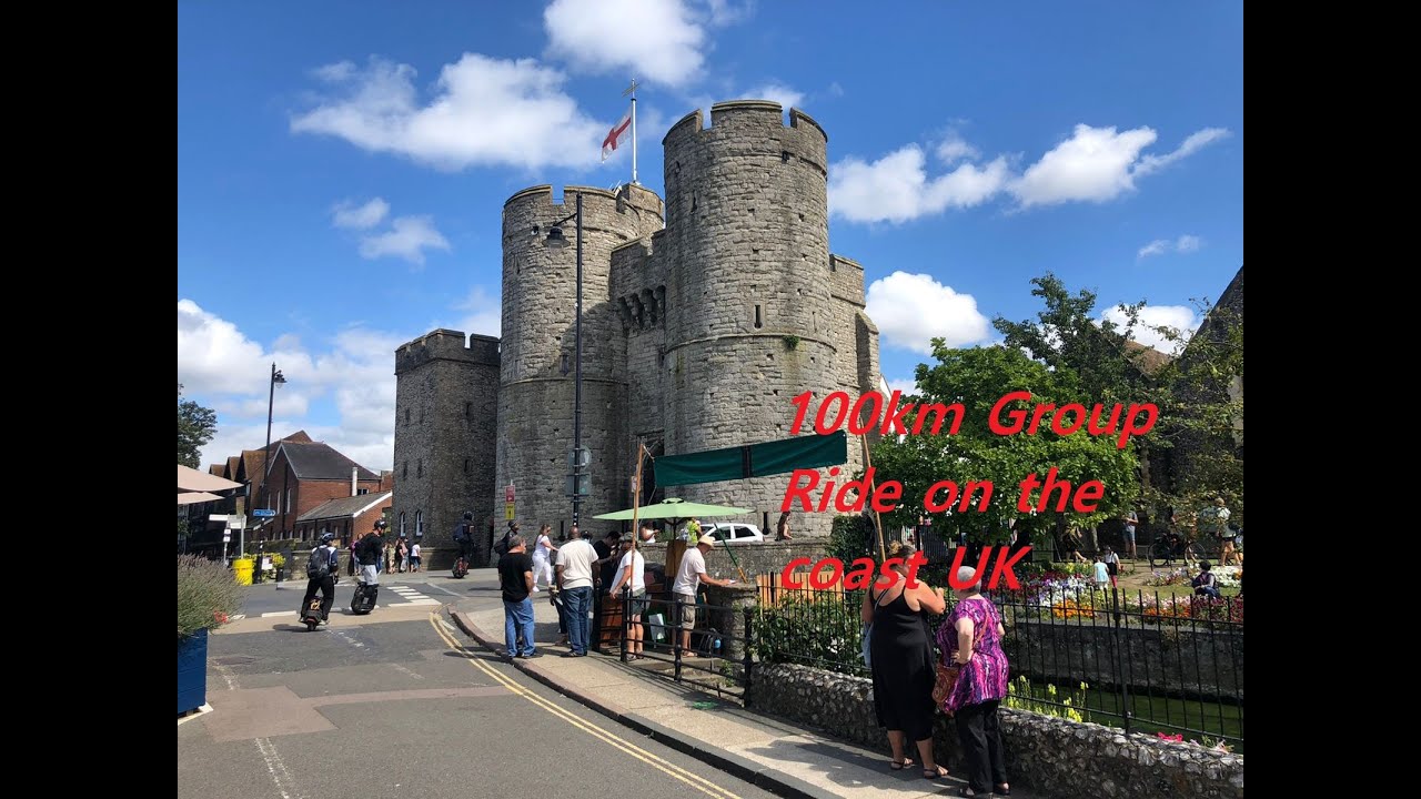 100km Group Ride on the coast UK.EUC,Electric Unicycle,Kingsong S18,msx,Veteran Sherman,Monster Pro,