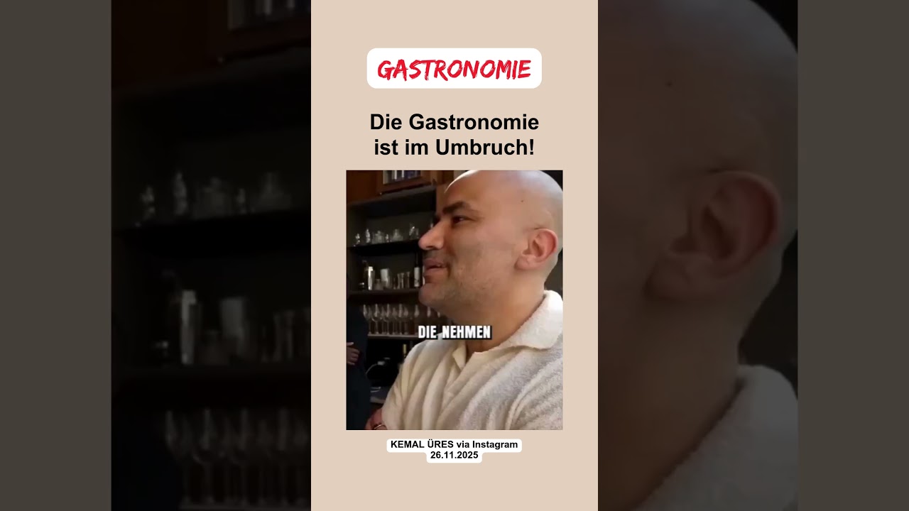 Die Gastronomie ist im Umbruch! #politik #meinungsfreiheit #gastronomie