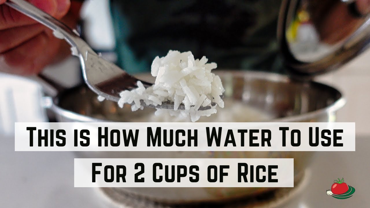 How Much Water for 2 Cups of Rice | The Right Water-to-Rice Ratio | Easy White Rice on the Stovetop