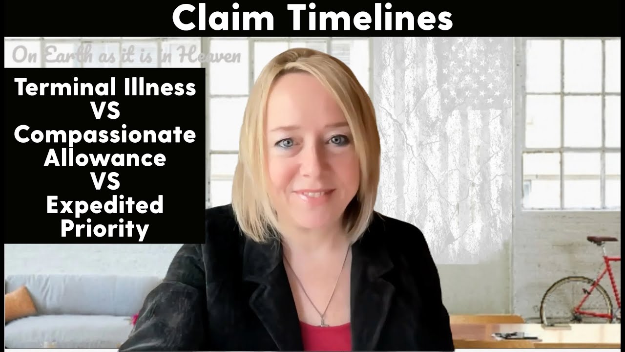 TIP!  Terminal Illness VS Compassionate Allowance  VS Expedited Priority (Q&A)