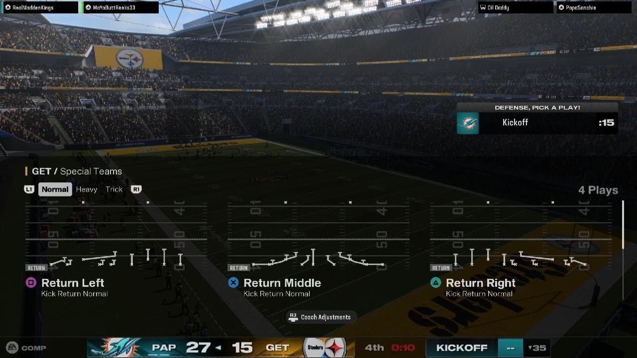 Madden NFL 25 Best flea flicker ever!