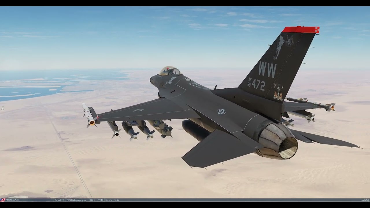 DCS Viper Sending Mark Points to Your Flight