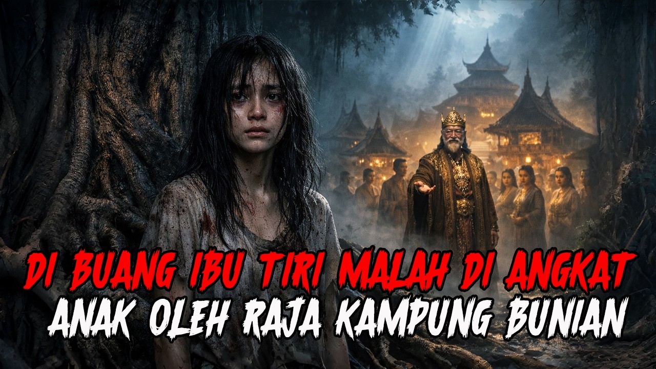 DIBUANG IBU TIRI MALAH DIANGKAT ANAK OLEH RAJA KAMPUNG BUNIAN