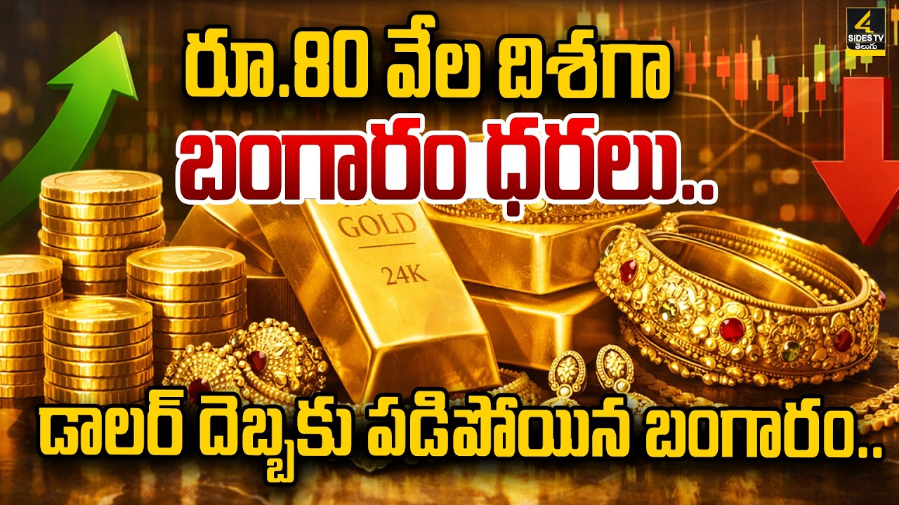 Today Gold Rate | Gold Price in India 2026 | Today Gold Price in Hyderabad | 4sidestv