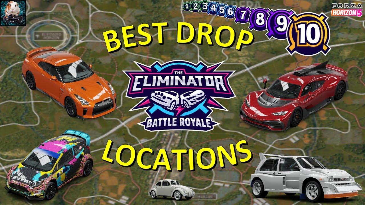 ЛУЧШИЕ локации для высадки автомобилей Eliminator — Forza Horizon 5 | Обновлённая версия