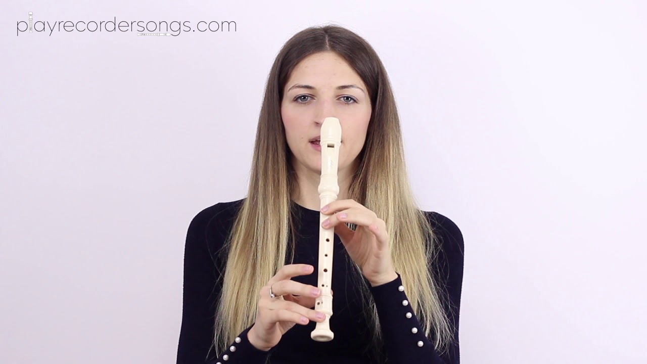 Easy Recorder Song Lesson: 