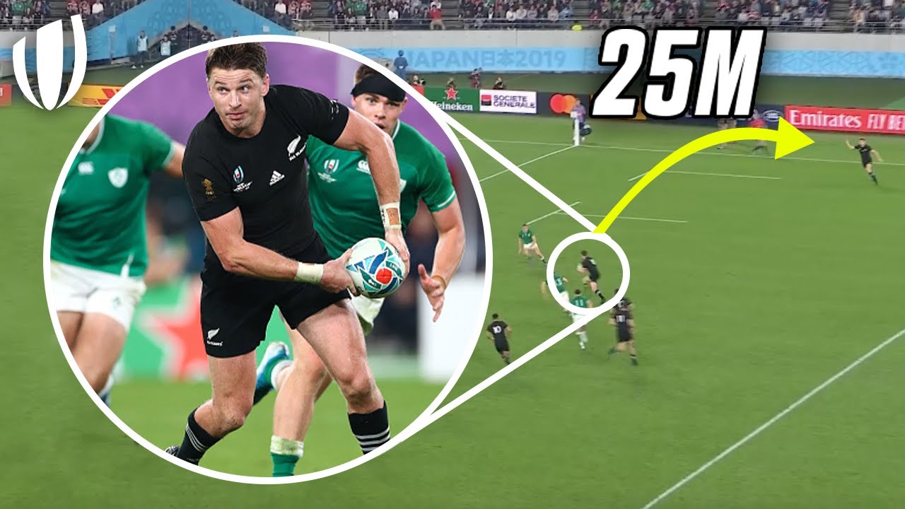 UNBELIEVABLE Try Assists from Long Passes! | Rugby World Cup