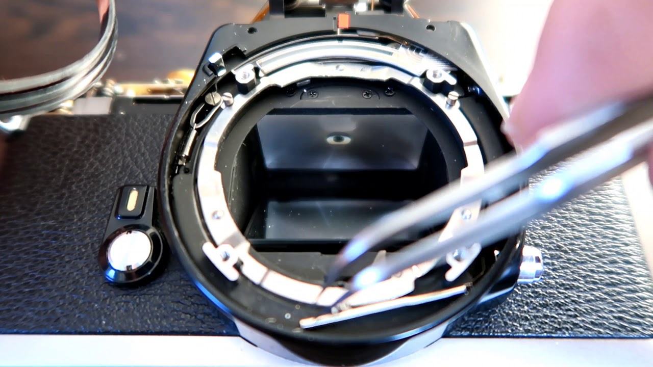 Analog Video 📷: Blendenmitnehmerring Montage (leider ohne trick17) Blendenring