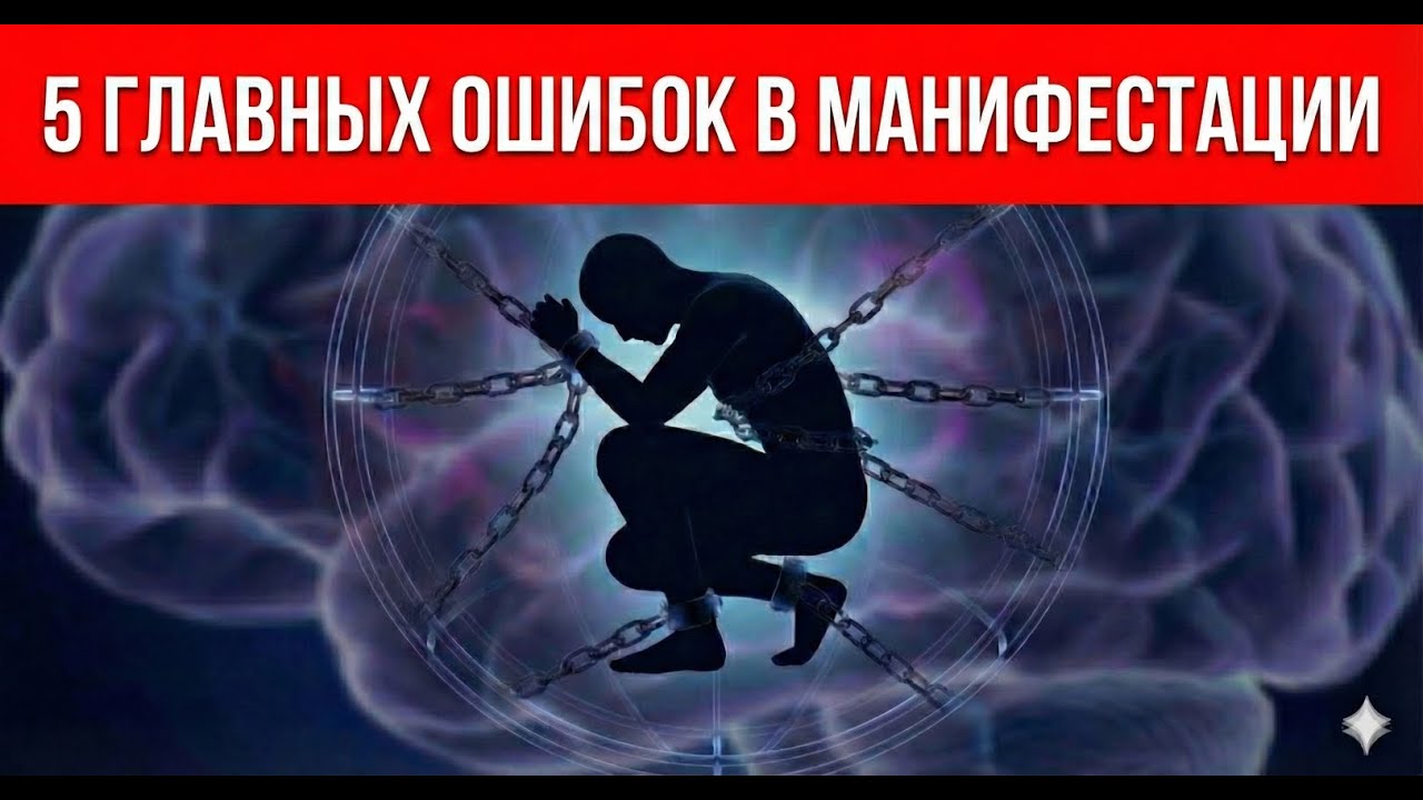 5 ГЛАВНЫХ ОШИБОК В МАНИФЕСТАЦИИ | Послушай и измени всё сегодня!