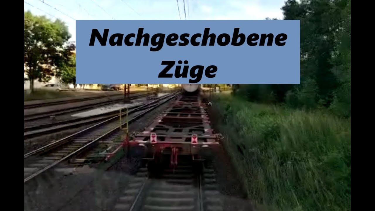 Nachgeschobene Züge  Schublok Geislinger Steige Haruka Bahnbasics