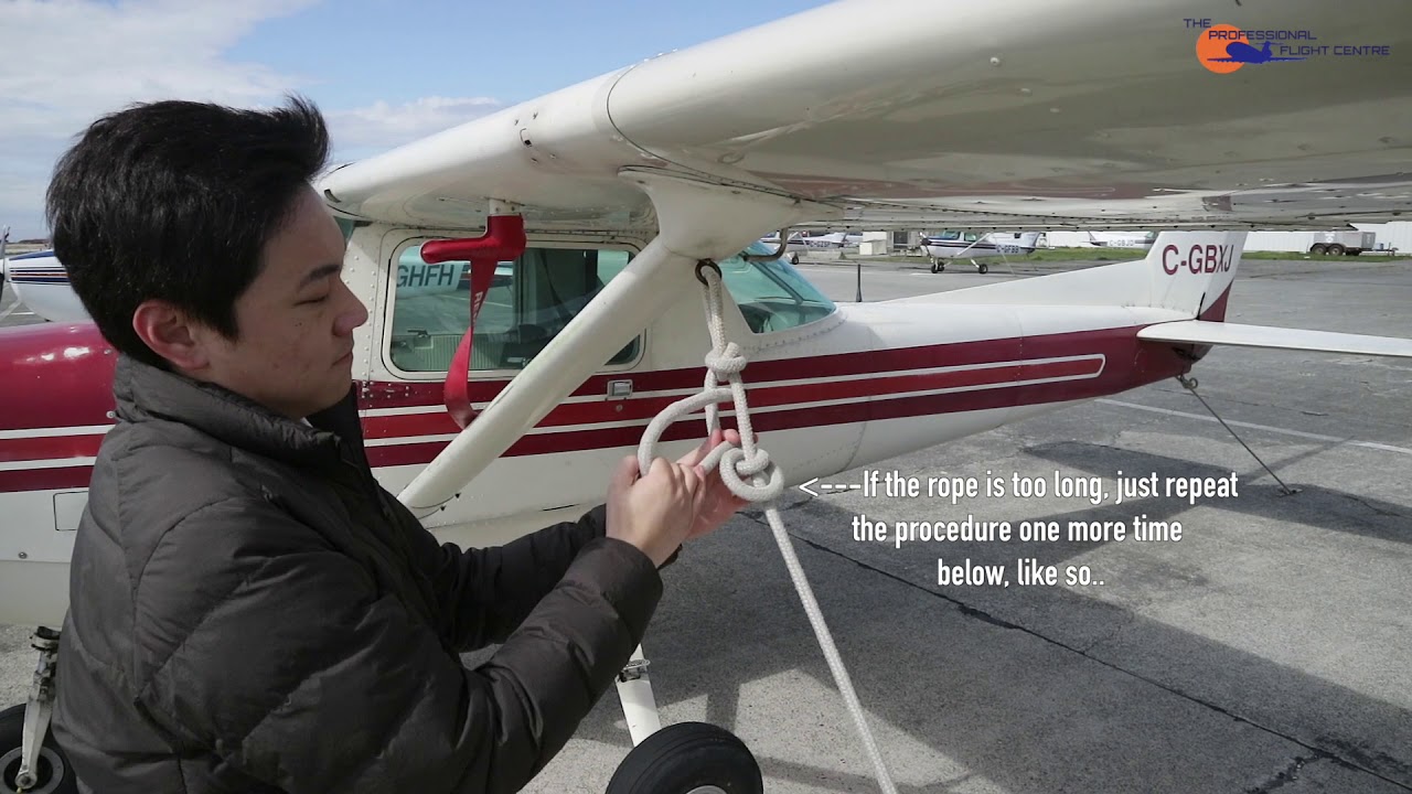 Video Tutorial - Proper Aircraft Tiedown