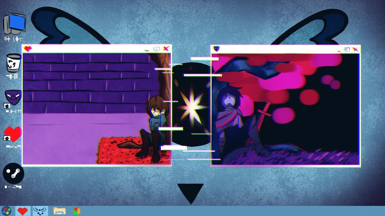 SpeedPaint Frisk and Kris [UNDERTALE/DELTARUNE]