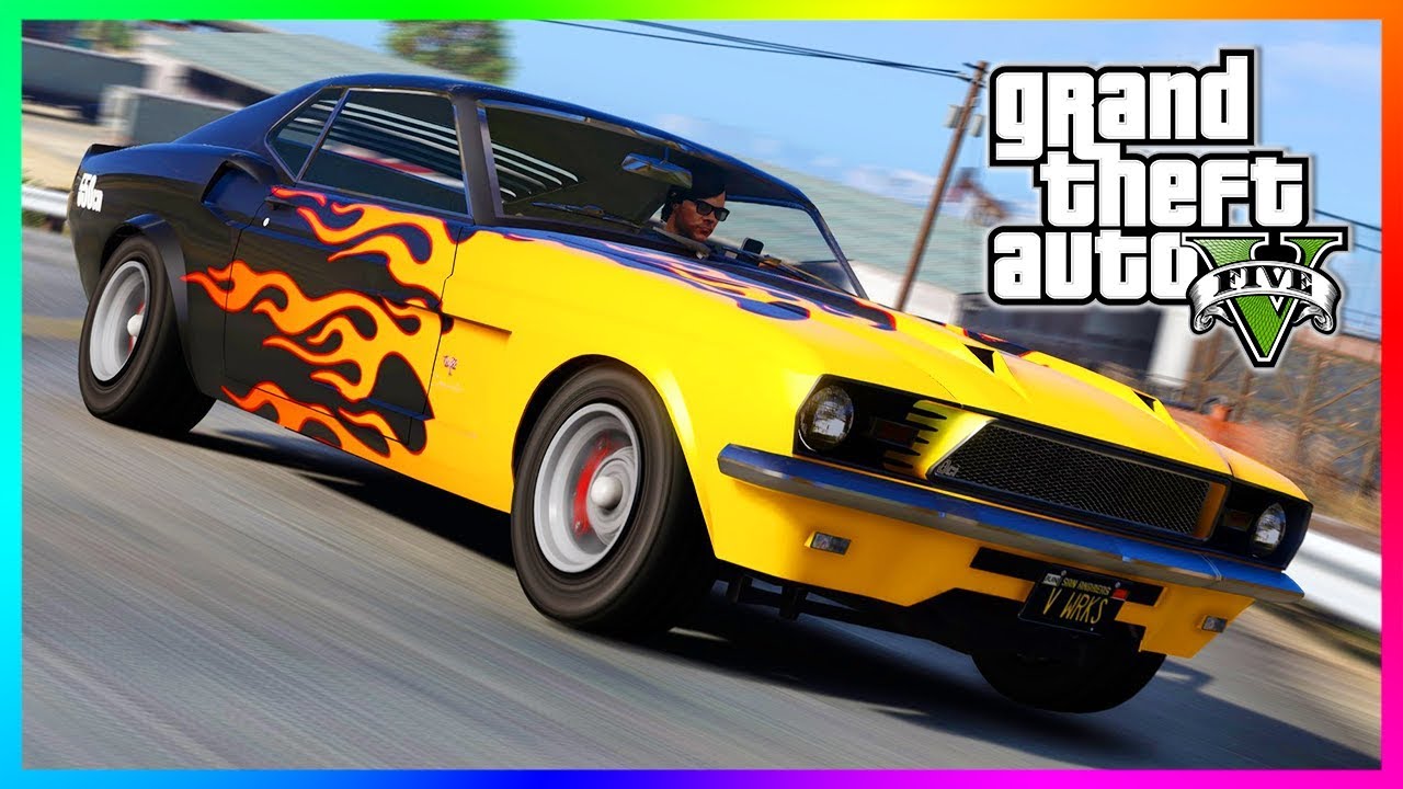 Vapid Dominator Classic - Grand Theft Auto 5 - Customization, Liveries & More! (GTA 5 Muscle Car)