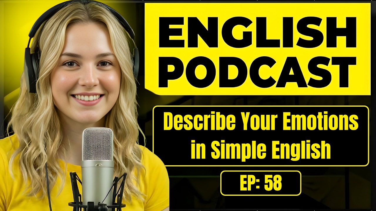 How to Describe Emotions in English | English Conversation Practice