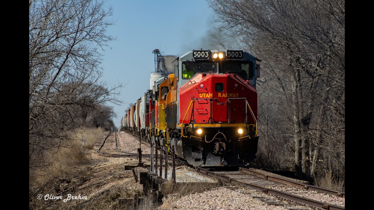 Chasing UTAH MK50-3s on the KYLE Railroad (3/10/2024)