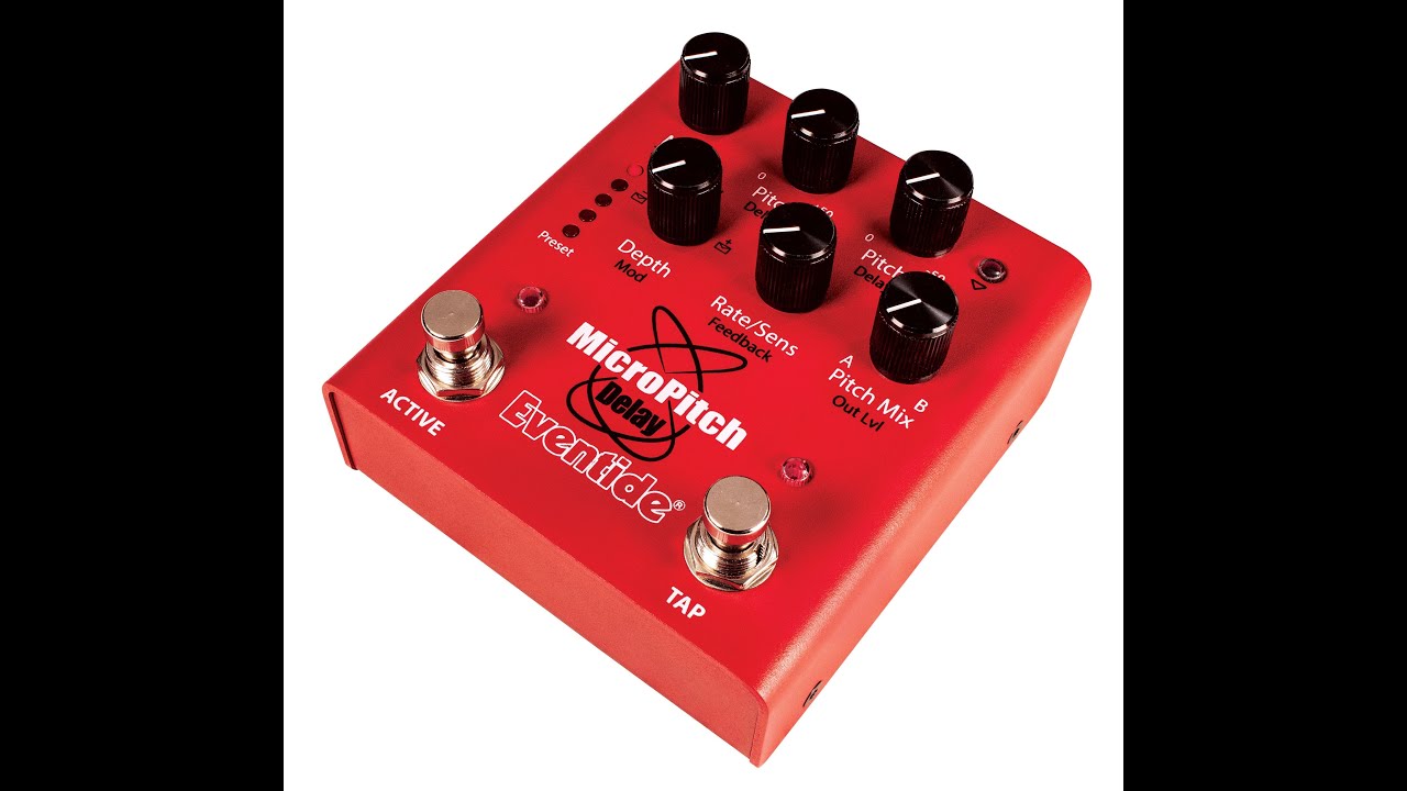 Eventide MicroPitch Demo: random factory presets in the Device Manager