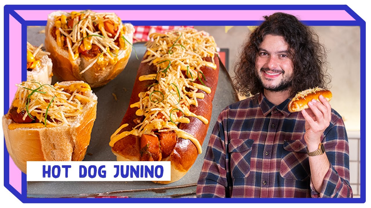 CACHORRO QUENTE COM MAIONESE DE BATATA PALHA | Mohamad Hindi | Receitas de Festa Junina