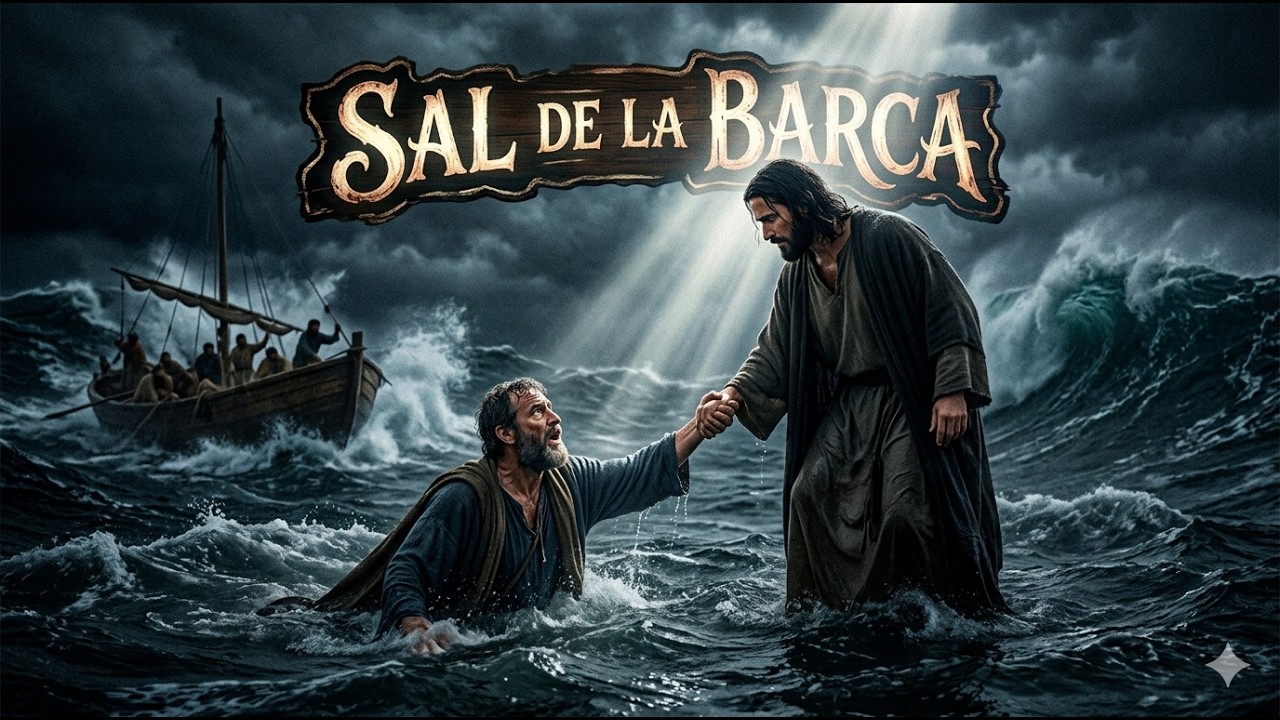 Sal de la barca y camina / música cristiana.