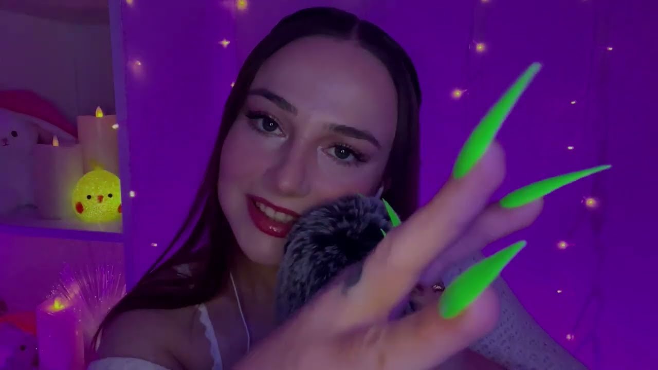 umm… perfect fluffy mic scratching 🫢♡ it's very simple... you will sleep😴💕 ~ ASMR 1 hour