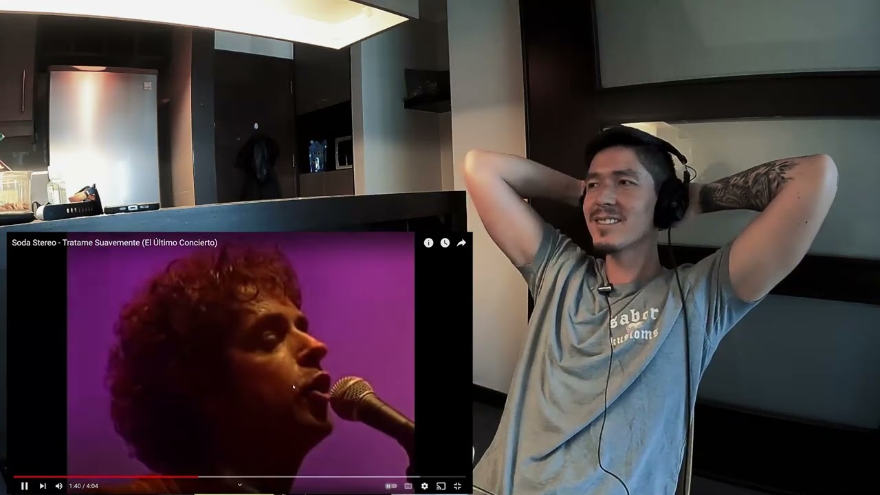 Soda Stereo - Tratame Suavemente (El Último Concierto) REACCION Gringo