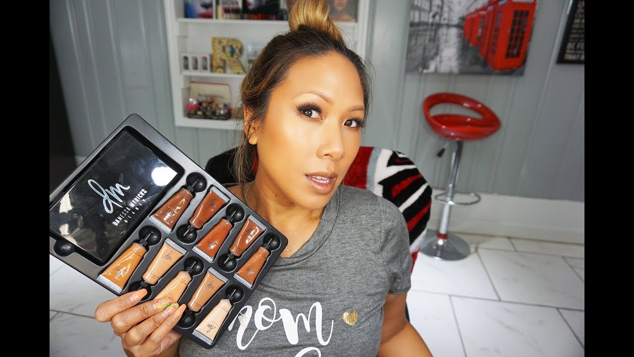 Master Makeup Class - Danessa Myricks  Glowy Skin - Vision Cream Cover Foundation