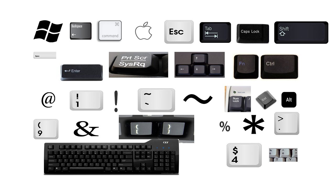 Computer keyboard key Name