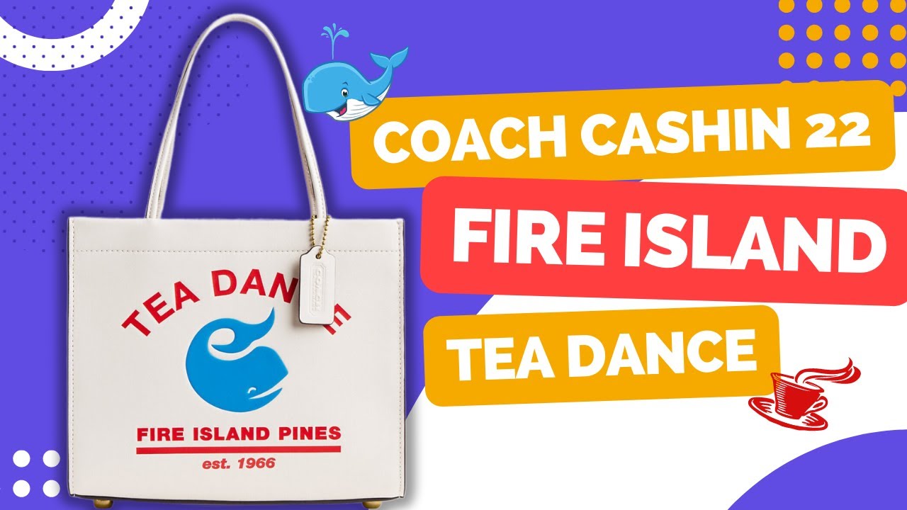 PRIDE MONTH IN MAY EPISODE 3 || UNBOXING THE COACH FIRE ISLAND TEA DANCE CASHIN 22