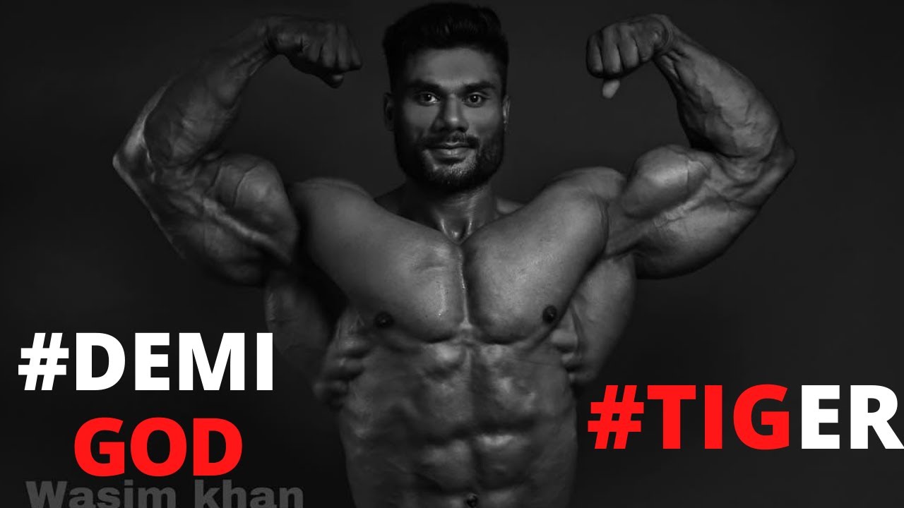 Demi-God of Indian Bodybuilding - The Indian Tiger - Wasim khan Bodybuilder