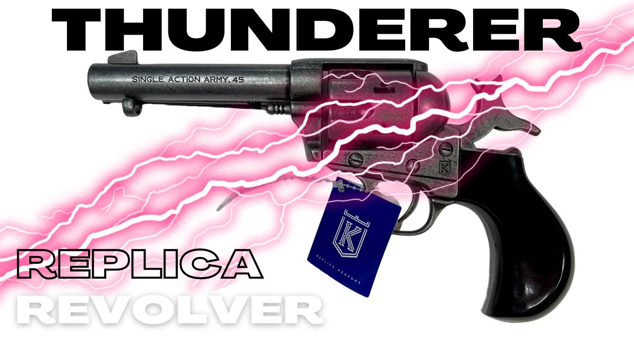РЕПЛИКА РЕВОЛЬВЕР THUNDERER от KOLSER, REF: 47-1056-1 NEP - ОРУЖИЕ И БОЕПРИПАСЫ