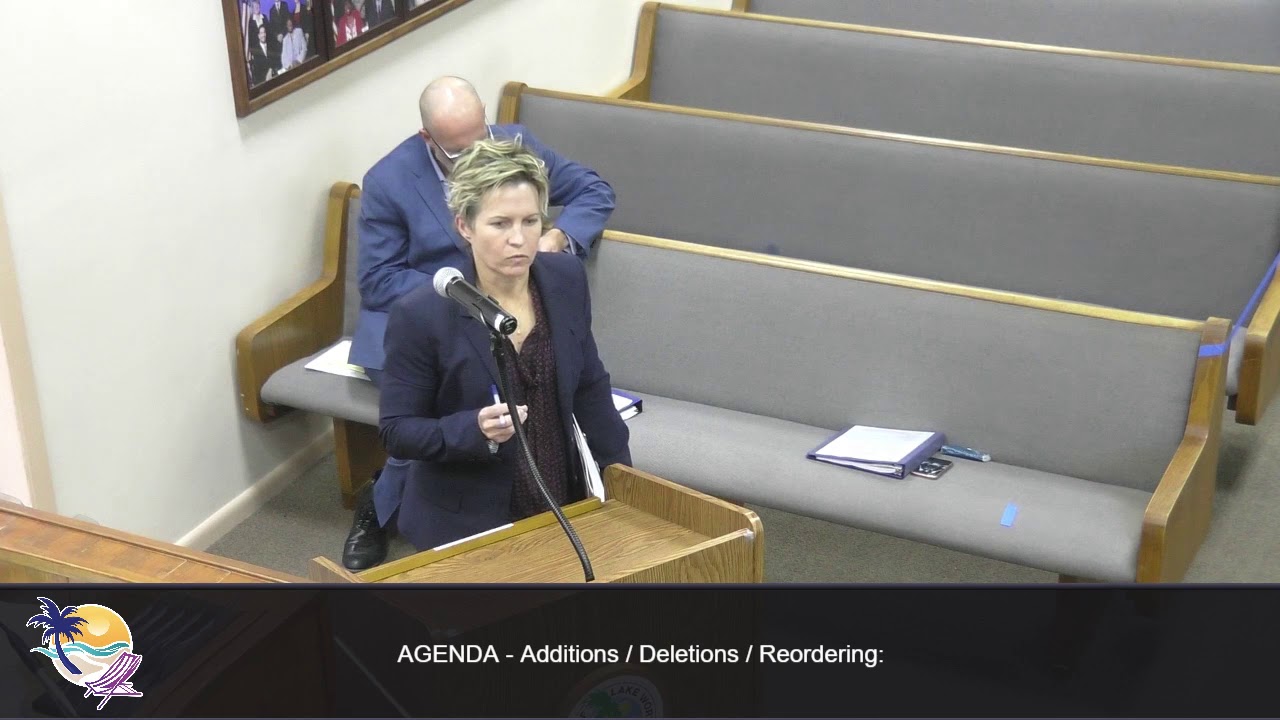 March 19, 2020 - Lake Worth Beach Special City Commission Meeting