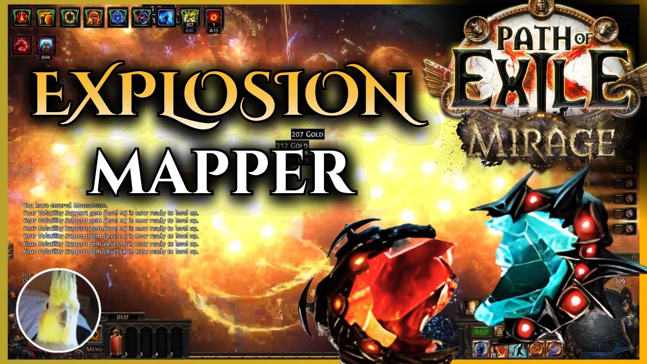 Literally MASSIVE Explosion Chains&hellip; Chieftain Ignite Explode Build [Almost Autobomber] PoE 3.28