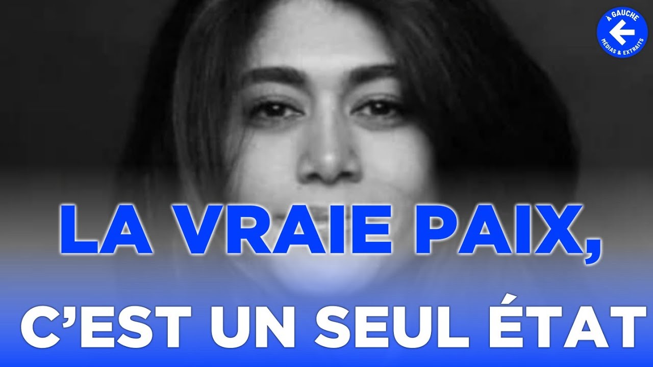 La solution a un &Eacute;tat est la meilleure - Rima Hassan