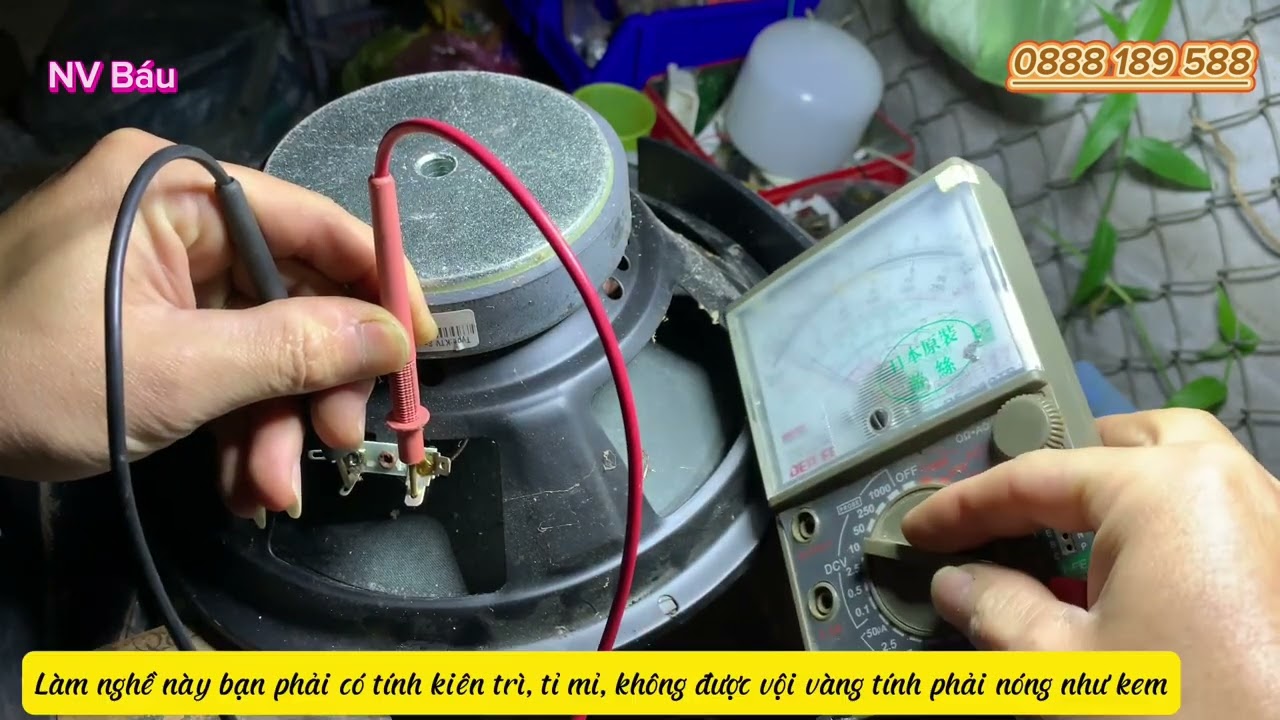 Cách Tét Loa Còn Sống Hay Chết | Sửa Loa Câm | Tự Sửa Loa Tại Nhà