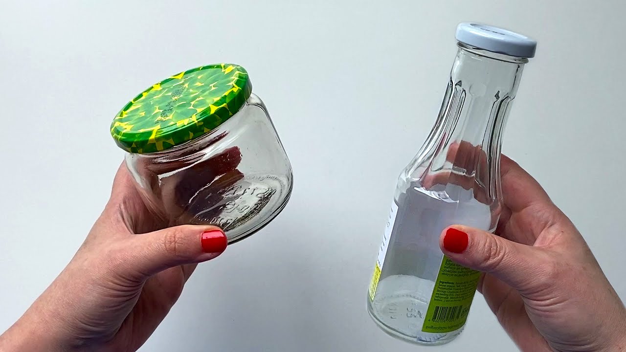 DIY 2 Easy glass jar decor ideas | Recycling idea